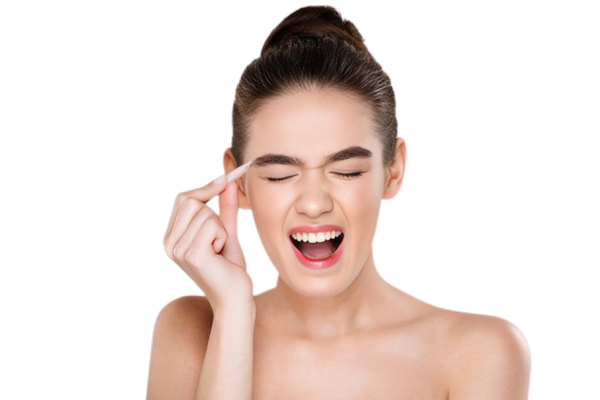 Messy brows, painful plucking, expensive salon visits.